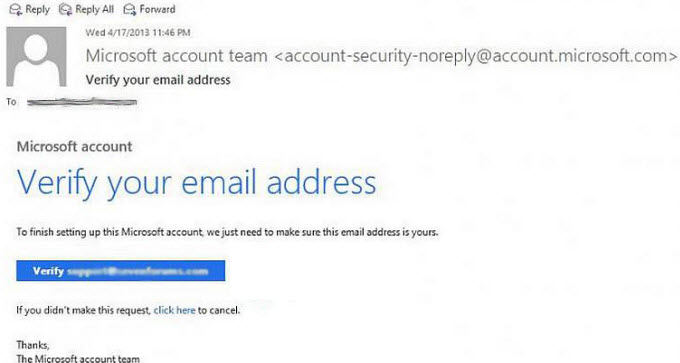 sign up a microsoft account for windows 8